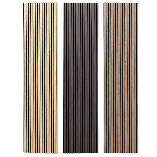 Solid Wood Natural Acoustic Panels Akupanel Wood Slatted Soundproof Wall Panels 
