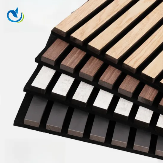 Arris Acoustic Wood Wall Panels Decorative Sound Proof Panels for Walls and Ceiling Acoustic Panels for Interior Design 3D Slat Wood Wall Panel 