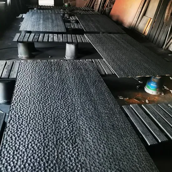 Thermally Modified Shou Sugi Ban Solid Timber Wood 3D Decorative Waterproof Acoustic for Living Room Bathroom Wall Panel 