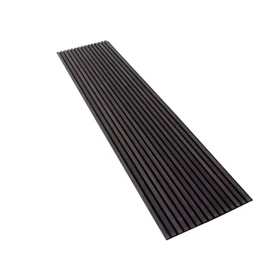 Excellent Sound Insulation Effect Elegant Home Atmosphere Wood Slat Acoustic Wall Panel 