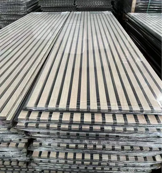Modern Design Office Wood Slat Acoustic Panel Sound